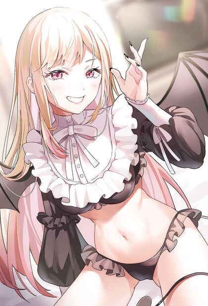 Holy shitting hell! Marins busty as fuck Maids hentaicosplayerotic pic is XXXtraordinary!