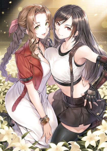 Hella Fucking Besties - Hentaified XXX Pics of Two Chicks Getting It On