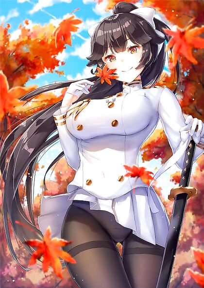 Horny Takako Gets Autumntide Banged in Hentai XXX Pics!