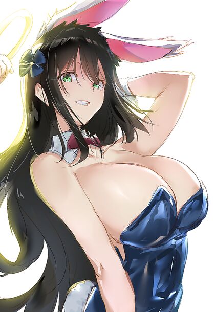 Horny as Fuck Bunnie Babe Gets Down & Dirty in Hentai XXX Pics!