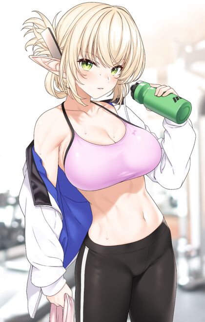 Horny Hikaru Fucking Her Elven Form on Mount Fuji