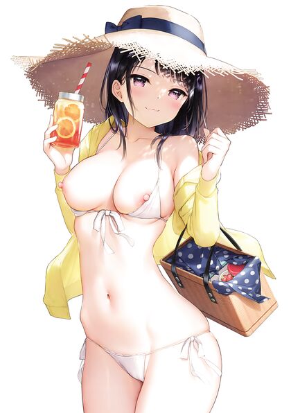 Nipples Slipping Outta Clothes? More Like Titty Tease! Hentaified XXX Pic Will Make Your Dick Throb!