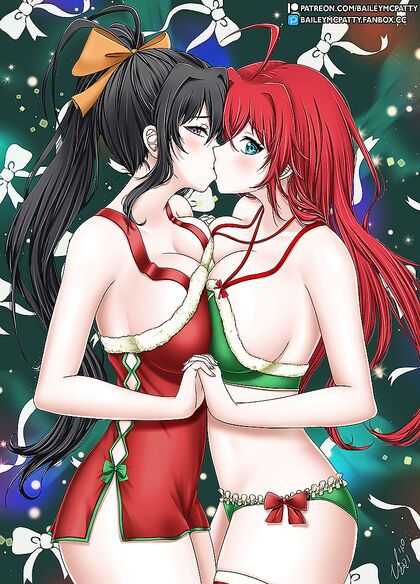 Holy Hanna!! X-Rated XXXmas Pics - MerRY Cumming with AkEnO & RiAs