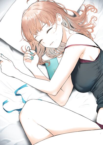 Horny AF after gazing hard on her sweet-ass Choco collection from white day! HENTAI XXX pic inside!