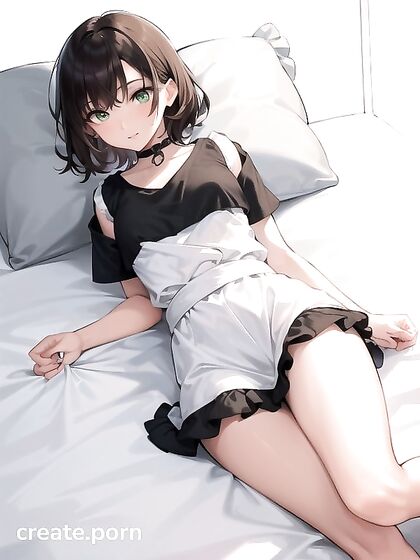 Fit Girl 18+ Enjoying Intense Bed Action in Hentai AI Porn