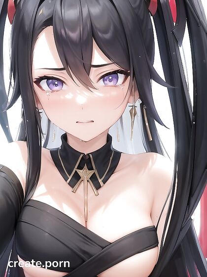 in the Rain - Naked Hentai AI Image That Drip with Emotion
