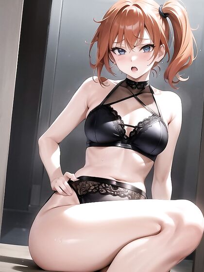 Misty from Pokémon Gets Wild in Bra-Filled Hentai Fantasy