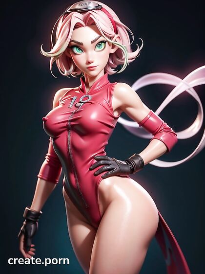 Natural Breasts in 3D Cartoon Hentai for Steamy AI Action