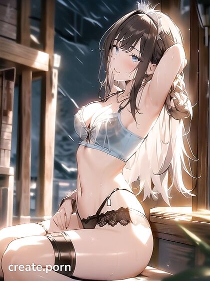 Creampie Action in Mini Skirts - Open-Clothes Hentai Fantasy