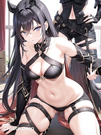 Bottom-Up Rainy Day Selfies Turned Steamy in Hentai AI Image