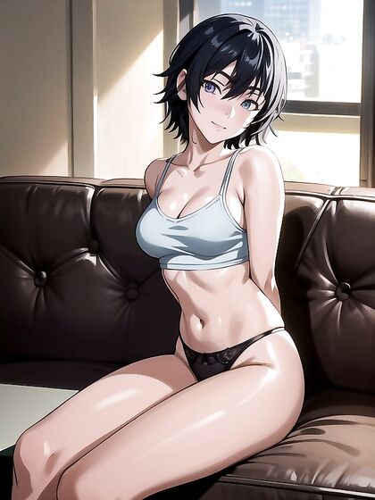 Living Room Seduction - Intimate Encounter With A Sexy Anime Girl 18+friend