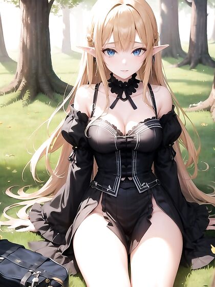 Zelda Gazing at You in a Seductive Forest Hentai Adventure