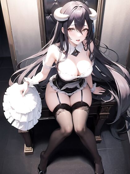 Albedo's Full Body Seduction in Random Views for Intense Hentai Pleasure