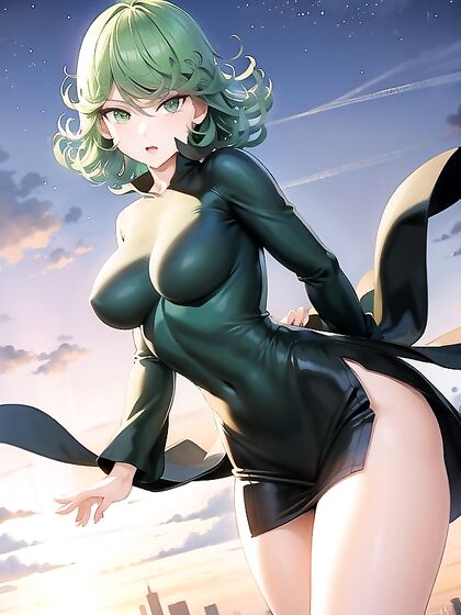 Cityscape at Sunset - Full Body Front View Hentai Delights
