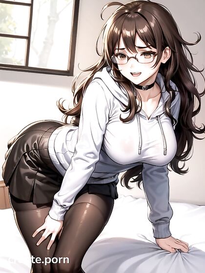 with Messy Hair Gets Wild in Steaming Hentai AI Image