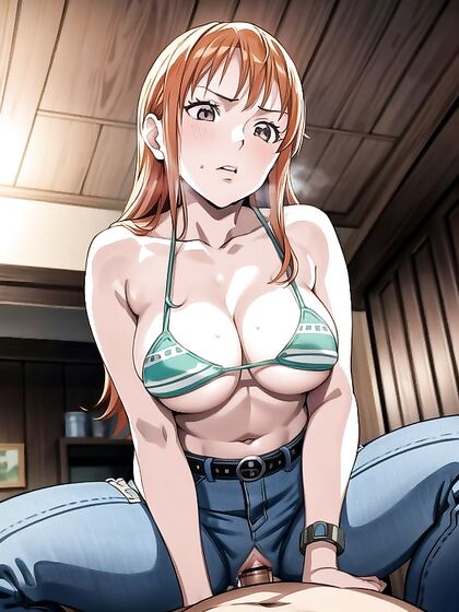 Bra-clad Bartender Gets Creampied in Steamy Hentai AI Image