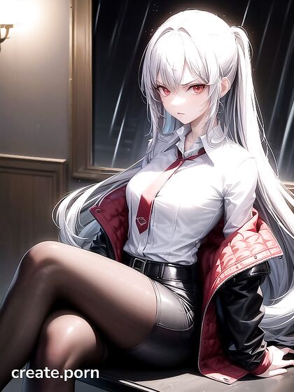 Angry Solo Performer in High-Quality Hentai AI Image