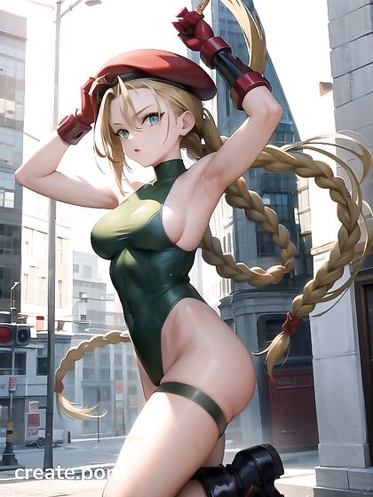 Cammy White's Seductive Moves in Intense Hentai AI Image