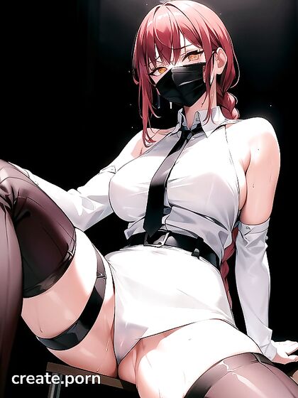 Office Seduction - Strip Club Dancer Teases in Crossed Legged Office Shirt