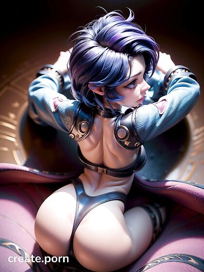 Large-Assed Anime Babe Gets Pounded in Steamy 3D Anal Adventure