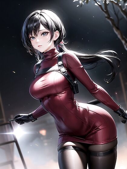Ada Wong's Seductive Bobcut in Ultra-Detailed Hentai Pleasure Sessions