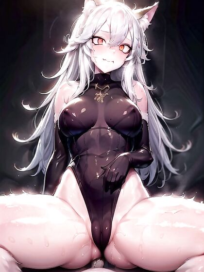 Casual Wear and Sweaty Fun - A Seductive Sitting Hentai Experience