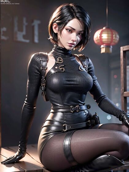 Ada Wong from Chinese 3D Hentai AI Porn Seduces You Deeply