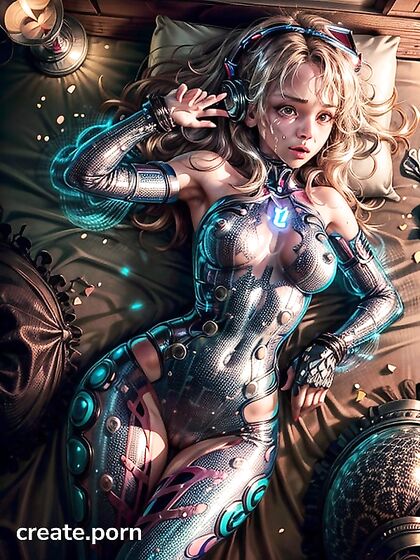 D.va's Messy Hair and Pigtails in Steamy Hentai AI Image