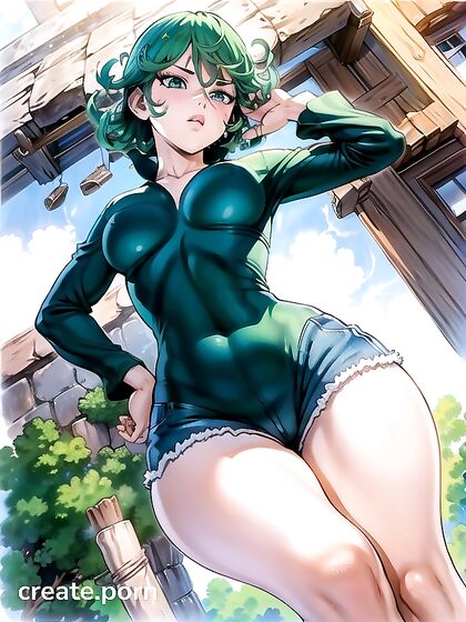 Luscious Thighs Spread Wide in Juicy Hentai AI Image
