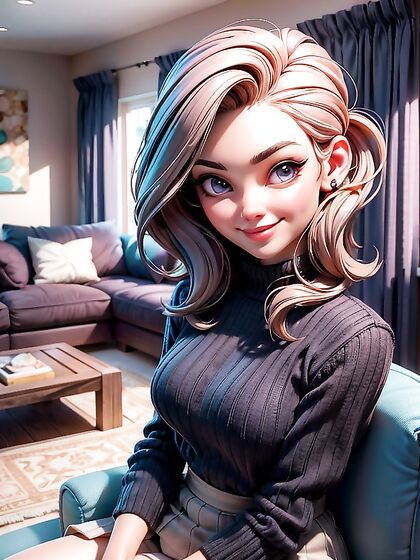 Happy Hentai Adventure - Mini Skirt Fun in 3D Cartoon Paradise