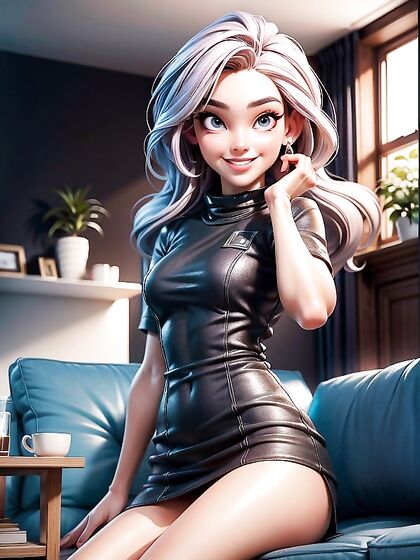 Teen 18+ Seduction in the Living Room - A 3D Cartoon Hentai Adventure