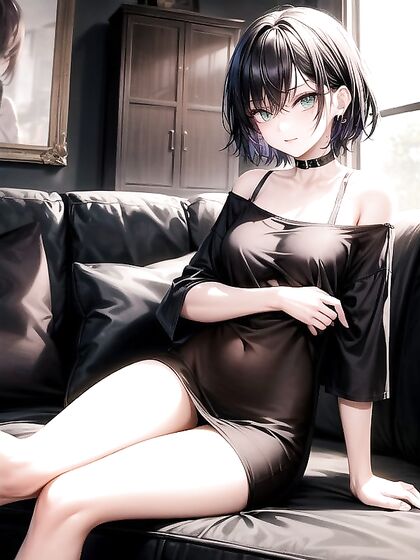 Bare-Footed Pale Beauty in Short Length Hentai Fantasy
