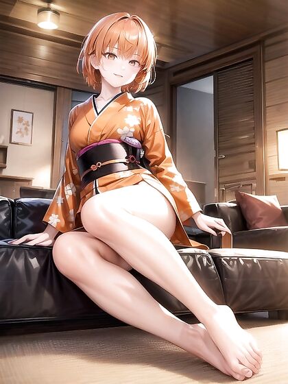 Laid Back in the Living Room - Ultra-Detailed Hentai Fantasy Unleashed