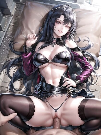 Luscious Fit Babe with Bobcut Enjoying Intense Hentai Pleasure