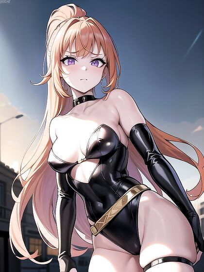 Ginger in a Bikini with Arms Crossed for Steamy Hentai Pleasure
