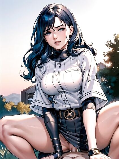 Big-Assed Beauty Rides Hard in CowGirl 18+ Position Hentai AI Image
