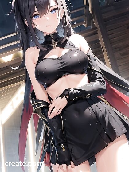 Dehya from Genshin Impact Gets Intimate with Friends in Passionate Leg-Spread Image
