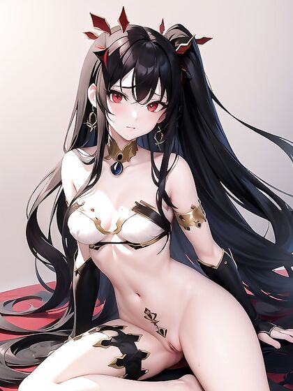 Exploring the Gloomy Shrine - Uncensored Vagina Revelations in hentai Ai Porn