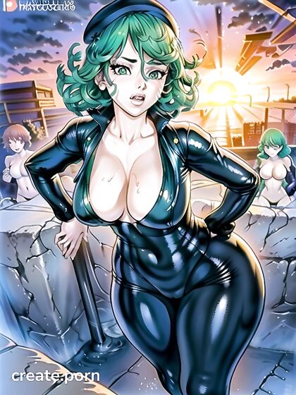 Sunset Silhouettes - Hands-On Hips in Seductive Hentai AI Image
