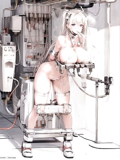 Hose-Fed Milk Machine for Intense Hentai Pleasure Sessions