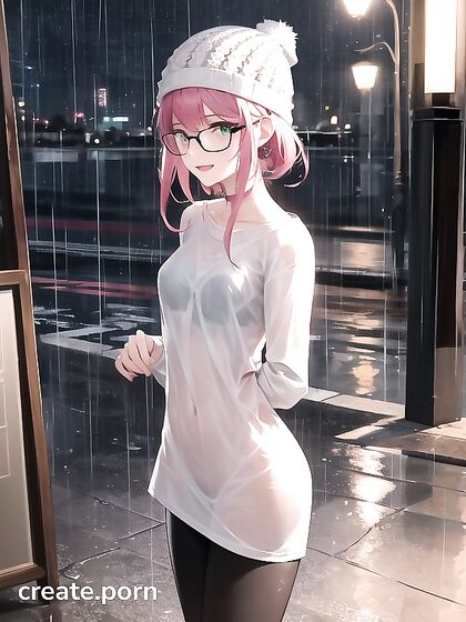 Hentai Porn with Busty Girl 18+ in Big Round Glasses