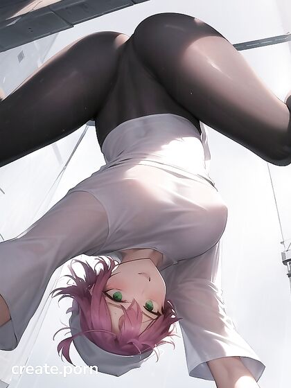 Hentai Goddess with Big Round Glasses Ignites Passionate Pleasure