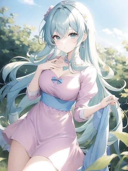 Beautiful Pastel-Colored Anime Girl 18+s in Stunningly Drawn Hentai AI Image