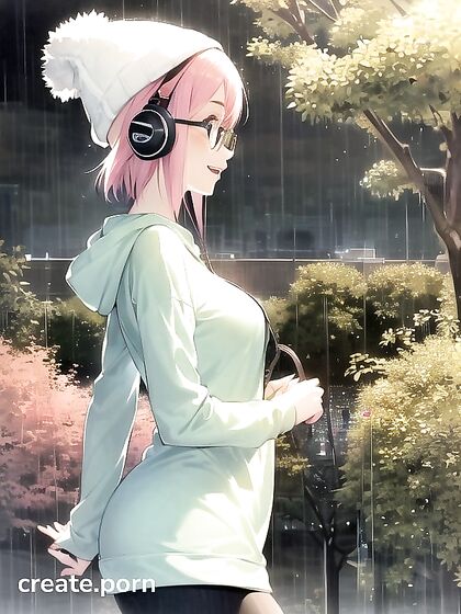 Hentai Fantasy with Big-Circular-Glasses Girl 18+ in Steamy AI Action