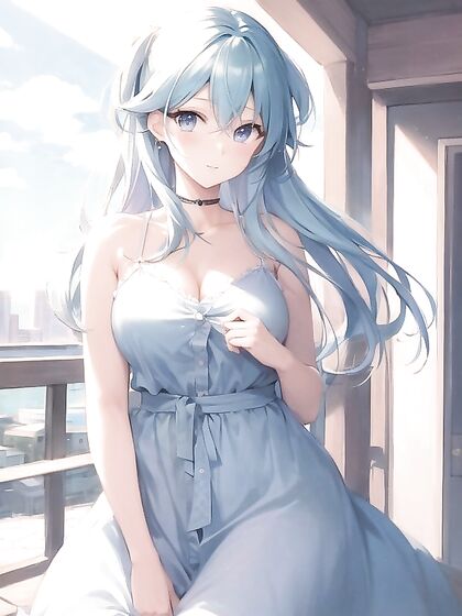 Beautiful Pastel-Colored Anime Girl 18+s in Vibrant Hentai AI Image