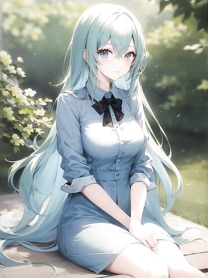 Pastel-Colored Beauty in Stunning Anime Hentai AI Image