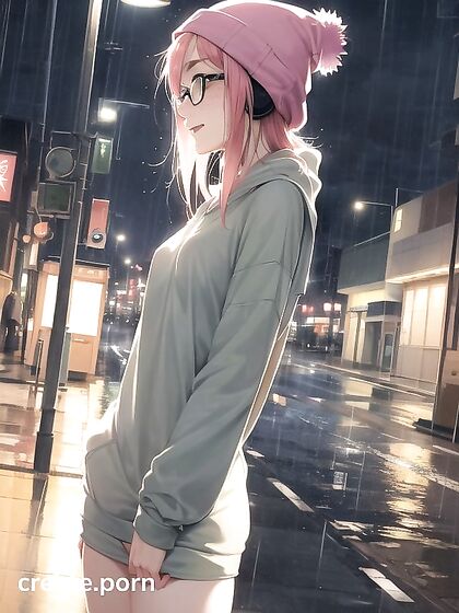 Hentai Chick with Big Round Glasses Gets naughty in Steamy Adult Image