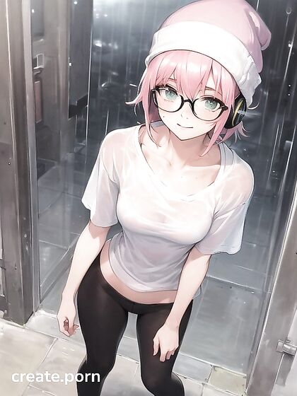 Hentai Porn With Girl 18+ Wearing Big Round Glasses Seduces You Into Sinful Pleasure