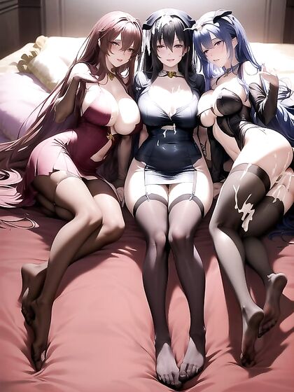 Feet Worship in Tightly Clad Fantasy - A Sensual Hentai Experience