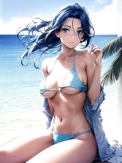 Absurdres Laughs Amidst Ocean Waves in Mesmerizing Hentai Pleasure